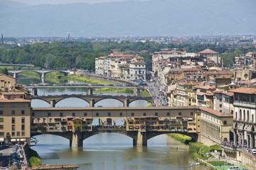 Fototapeta na wymiar Firenze, Ponte vecchio