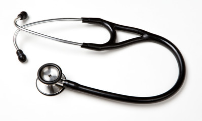 Doctor's Stethoscope On White Background