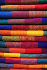 Ecuador colorful textile