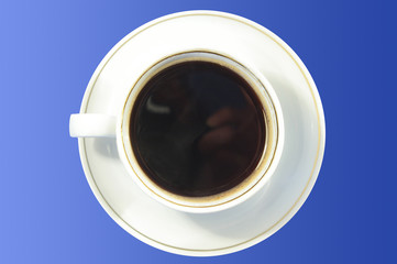 Cup of  instan coffee