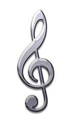 Fototapeta premium Chiave di violino