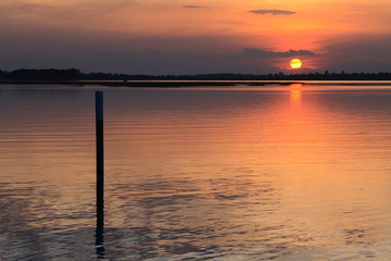 tramonto sulla laguna © Roberto Zocchi