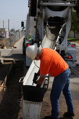 Fototapeta premium cement,concrete,truck