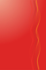 Abstract red background. Vector illustration.