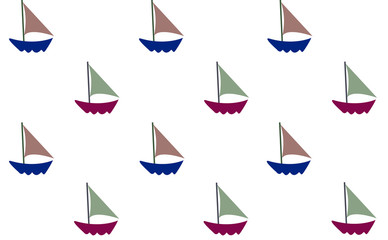 Sailboat  Wall Paper