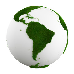 grass earth - south america