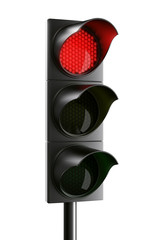 red traffic light