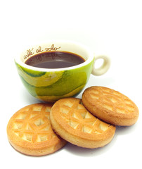 caffè e biscotti