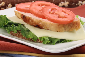 roasted turkey sandwich 
