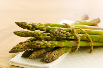 Pile of asparagus