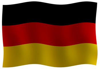 Naklejka premium drapeau allemagne