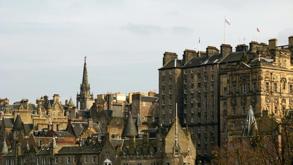 rooftops in Edinburgh 2
