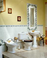 Modern bathroom interior