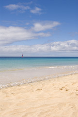 Fototapeta na wymiar Morro Jable Beach (Fuerteventura, Spain)