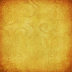 grungy background with floral motif