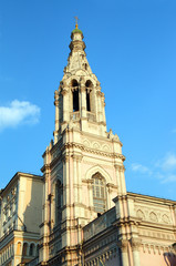 Fototapeta na wymiar Wieża kościoła Sofia katedra w Moskwie