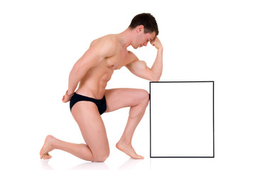 Body Builder advertising board