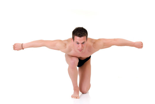 Body Builder, contest pose