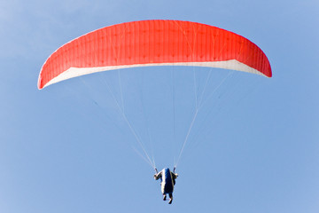 Parapente à Pragondran, Savoie, France