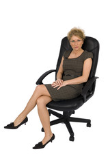 Fototapeta premium A serious woman.