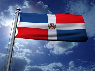 Dominican republic Flag
