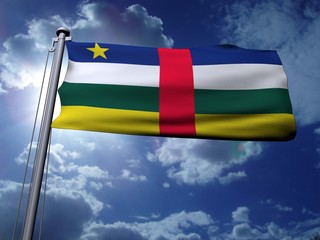 Central African republic Flag