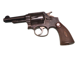 A Revolver Hand Gun.