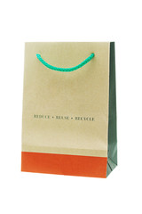 Brown recyclable paper bag