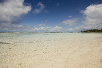 Plage Ile silhouette
