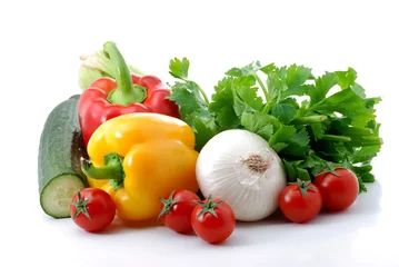 Foto op Plexiglas Fresh vegetables © StefanoT