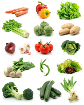 Fototapeta Vegetables collection