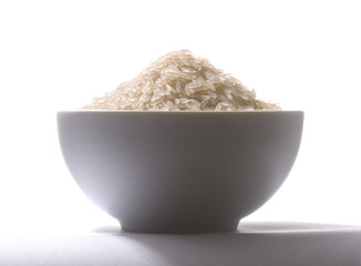 cup of uncooked white rice