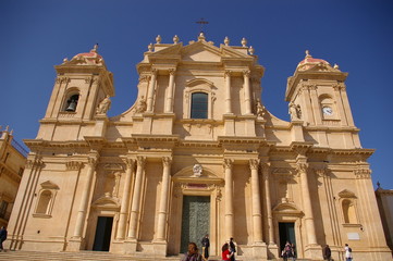 Fototapeta na wymiar Katedra w Noto