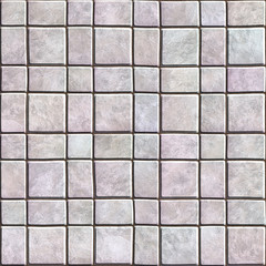 Seamless pattern of a stoned tile