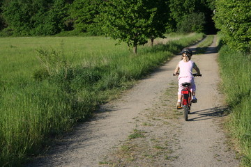 Obraz premium Fahrradtour