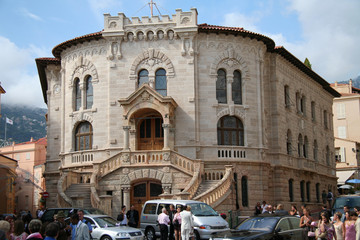 Fototapeta na wymiar Palais de justice de Monaco