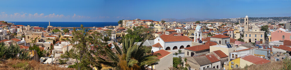 panoramic view of hania (la canée) - Crete - Greece