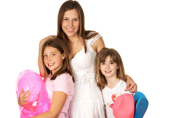 Fototapeta premium Three Sisters off to the beach