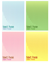 Vector Halftone Background