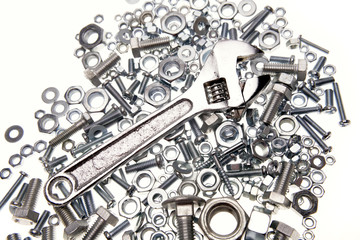 Spanner, nuts and bolts