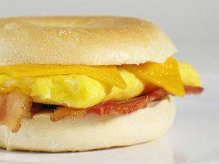 Bacon & Egg Bagel Sandwich