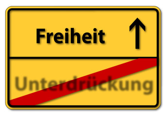 freiheit unterdrückung