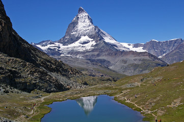 Obraz premium Schweiz - Land der Berge und Seen