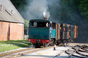 Obraz premium Train à vapeur