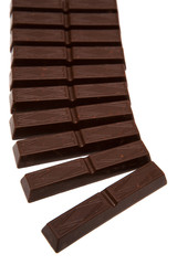 Tasty dark nut chocolate