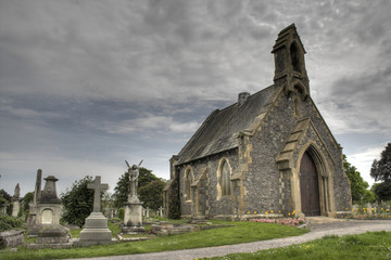 Fototapeta premium Friedhofskapelle
