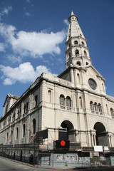 Fototapeta premium San Francisco Church in the Old Port in Montevideo, Uruguay