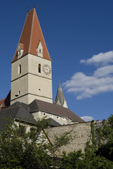 Obraz premium Kirche in Weissenkirchen, Wachau