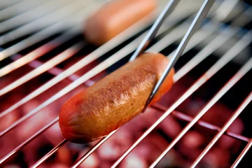 Foto op Canvas Hotdog © Tyler Olson