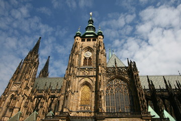 Fototapeta na wymiar Prague. St. Vitus Cathedral